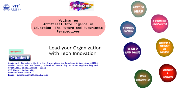 The Role of AI in Education by Dr Lakshmi D on Prezi