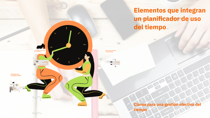 Elementos que integran un planificador de uso del tiempo by Dolores