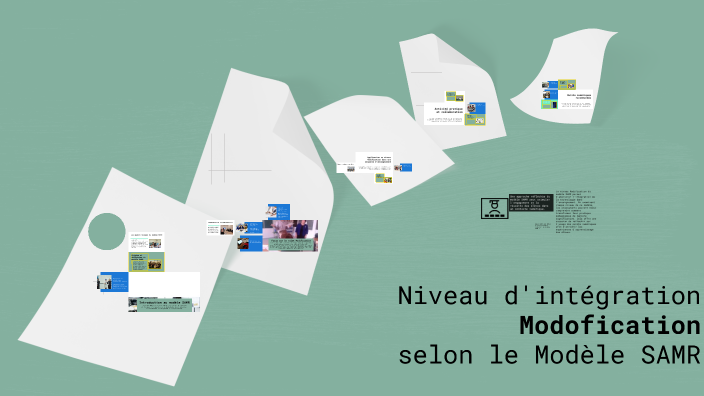 Volet Modification du modèle SAMR by on Prezi
