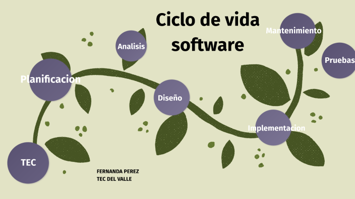 Vida Software ciclo de vida software by Fernanda Vazquez on Prezi