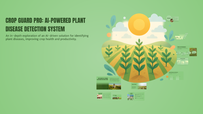 CROP GUARD PRO: AI-POWERED PLANT DISEASE DETECTION SYSTEM by Narjis ...