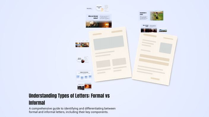 Understanding Types of Letters: Formal vs Informal by Mheljie Dublas on ...