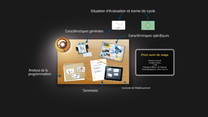 Prezi suivi de stage by Tommy Coindard