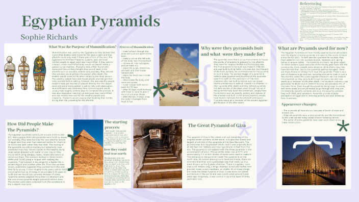 Egypt Pyramids by Sophie Richards on Prezi