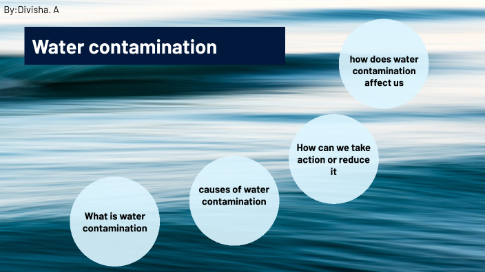 presentation on water contamination