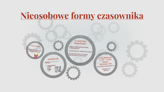 Nieosobowe formy czasownika by Aleksandra Miller on Prezi