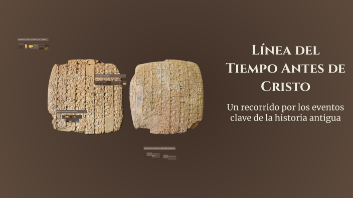 Línea del Tiempo Antes de Cristo by Ezequiel Pomiro on Prezi