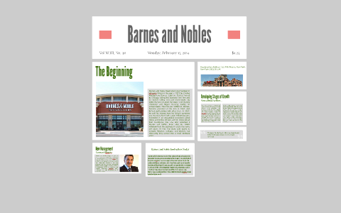 The History Of Barnes And Nobles By Rebecca Oliveira