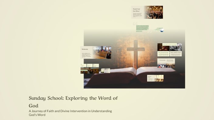 Sunday School: Exploring the Word of God by LOVELYN BENID on Prezi