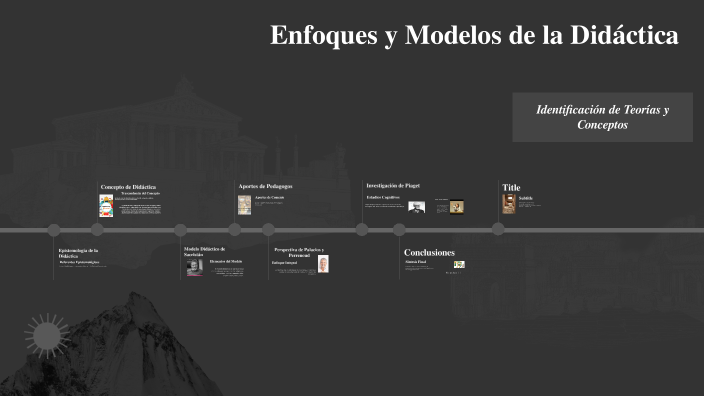 Enfoques y Modelos de la Didáctica by leonardo J. Garzón T. on Prezi