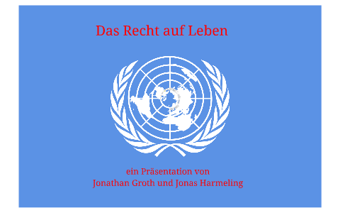 Das Recht auf Leben by jonathan groth