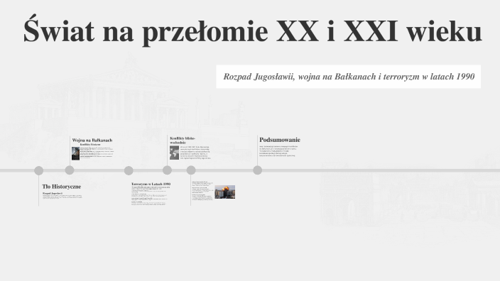 Świat na przełomie XX i XXI wieku by Igor Gała on Prezi