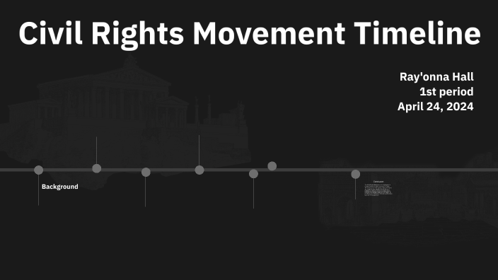Civil Rights Movement Timeline by Ray'onna Hall on Prezi