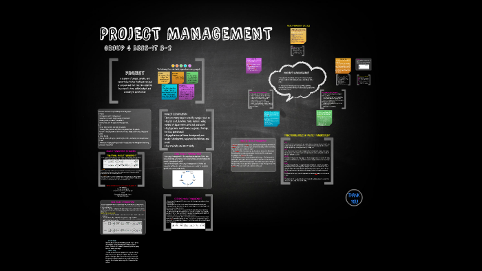 PROJECT MANAGEMENT by on Prezi