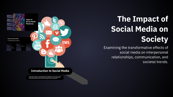 The Impact of Social Media on Society by SOHAIB BOUABYD on Prezi