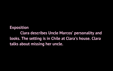summary of uncle marcos