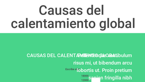 causa calentamiento global by Sebastian Chicaiza on Prezi Design