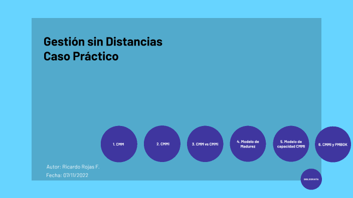 Gestión sin Distancias- Cason Práctico by Ricardo Rojas