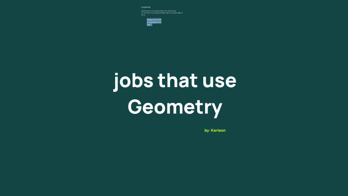 geometry-careers-by-karleon-bellcourt-on-prezi