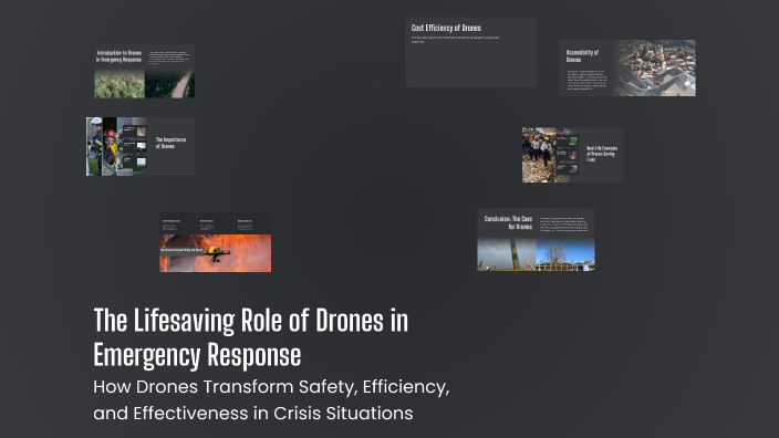 The Lifesaving Role of Drones in Emergency Response by sam schuit on Prezi