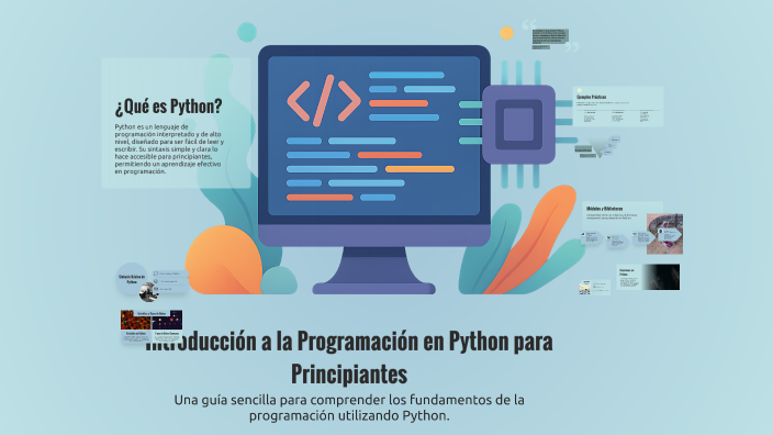 Introducción a la Programación en Python para Principiantes by ...