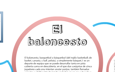 El baloncesto. by Raquel Cortijo on Prezi Next