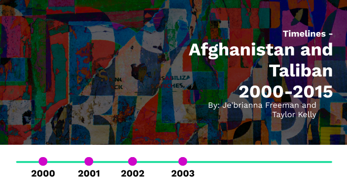 Timeline Of Afghanistan And Taliban By JeBrianna Freeman On Prezi