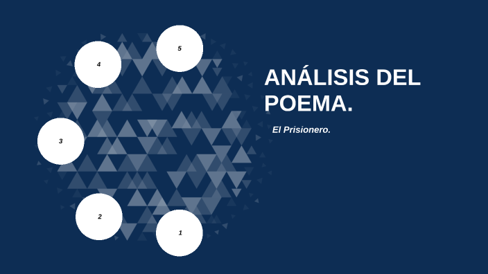 Análisis del poema (El prisionero) by Mina Paola Ruiz Cantú on Prezi