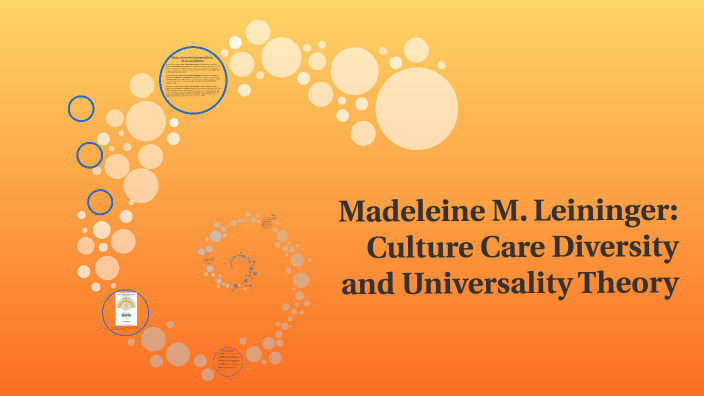 What Is Culture Care Universality