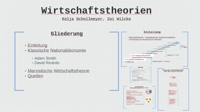 Wirtschaftstheorien By Zoi Wilcke On Prezi