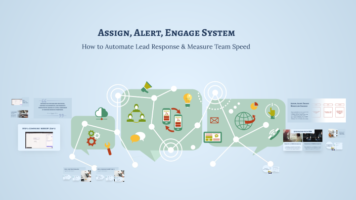 Assign, Alert, Engage Workflow Diagram by Aya Pants on Prezi