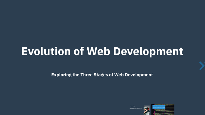 top 10 timeless pillars of web development: evolving... Evolution of Web Development by Nirushan Thanaraj on Prezi