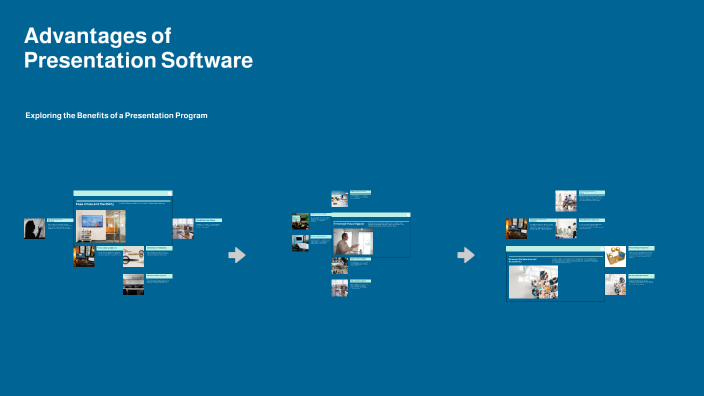 2 advantages of presentation software