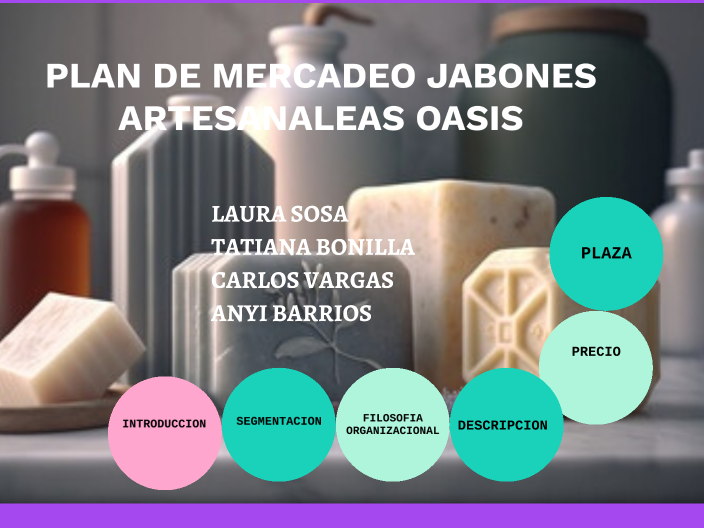 PLAN DE NEGOCIOS JABONES ARTESANALES OASI by dark world on Prezi