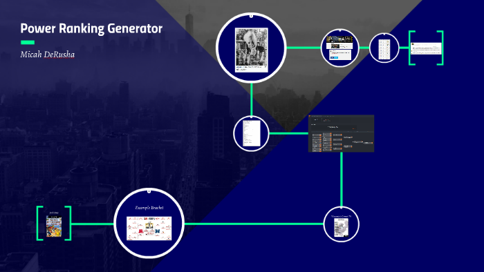 Power Ranking Generator by Micah DeRusha on Prezi