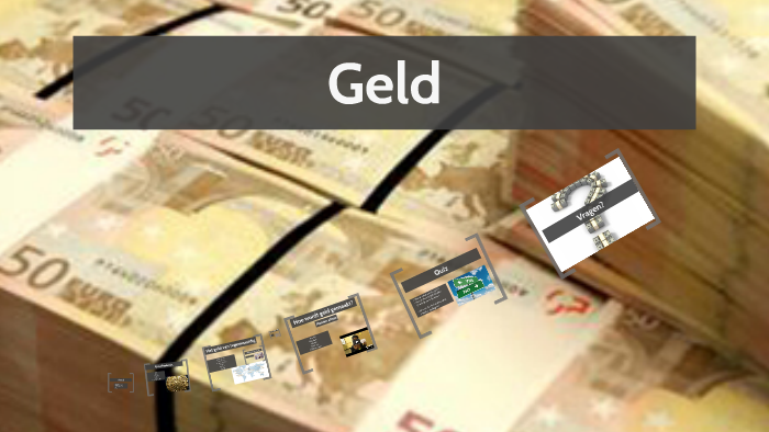 Geld By B Jeltes On Prezi Next