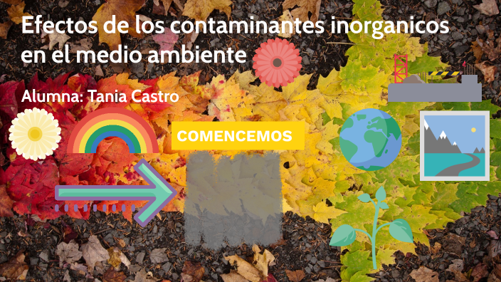 Efectos de los contaminantes inorganicos en el medio ambiente by Tania