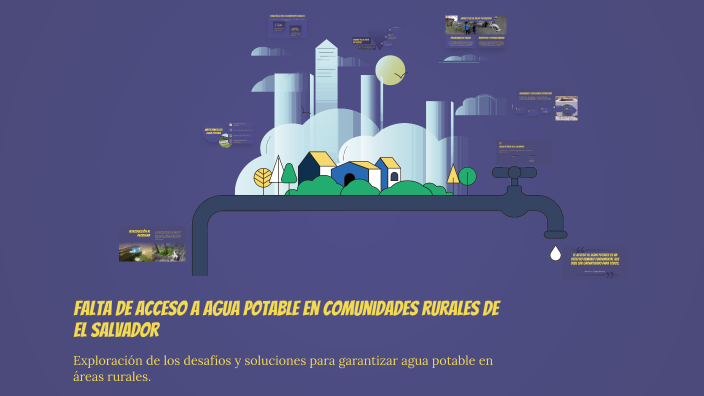 Falta de acceso a agua potable en comunidades rurales de El Salvador by ...
