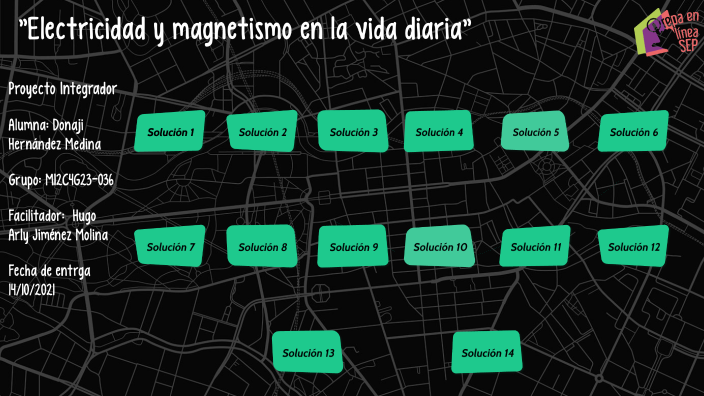 Proyecto Integrador "Electricidad y magnetismo en la vida diaria" by