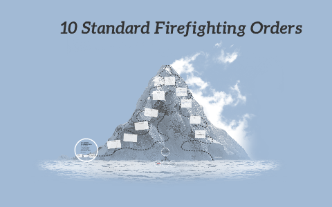 Standard Firefighting Orders By Danny Garcia On Prezi