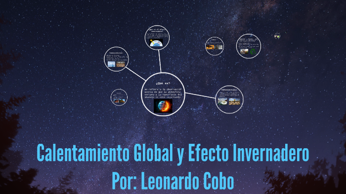 calentamiento global y efecto invernadero by Leonardo Cobo on Prezi