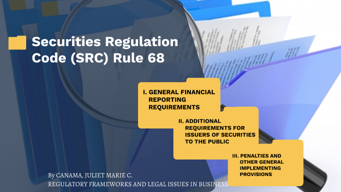 securities-regulation-code-src-rule-68-by-juliet-canama