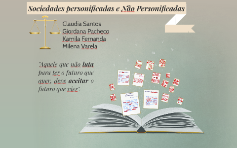 Sociedades personificadas e Não Personificadas by Claudia Dos Santos on ...