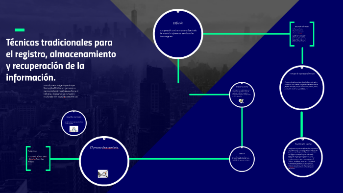 Tecnicas tradicionales para el registro, almacenamiento y re by Oscar