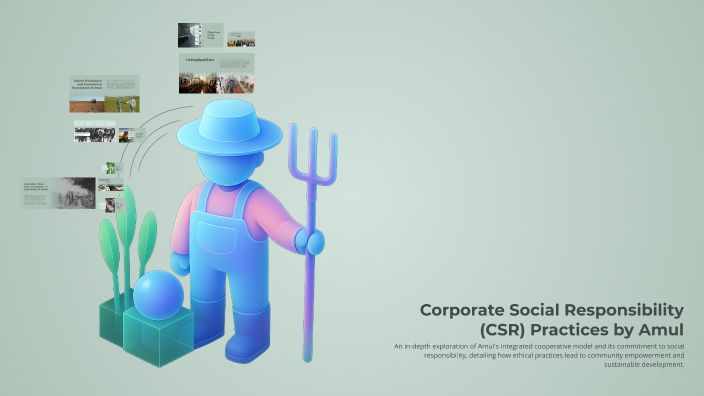 Corporate Social Responsibility (CSR) Practices by Amul by ANIKET ...