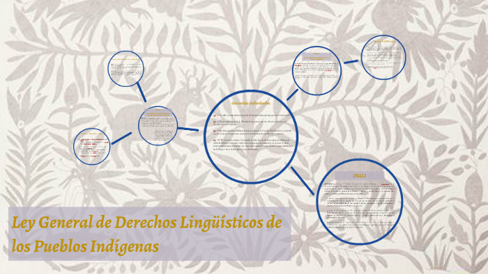 LEY GENERAL DE LOS DERECHOS LINGÜÍSTICOS DE LOS PUEBLOS INDÍGENAS by