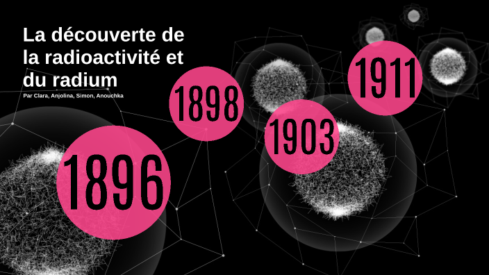 La découverte de la radioactivité et du radium by anjolina Letort on Prezi