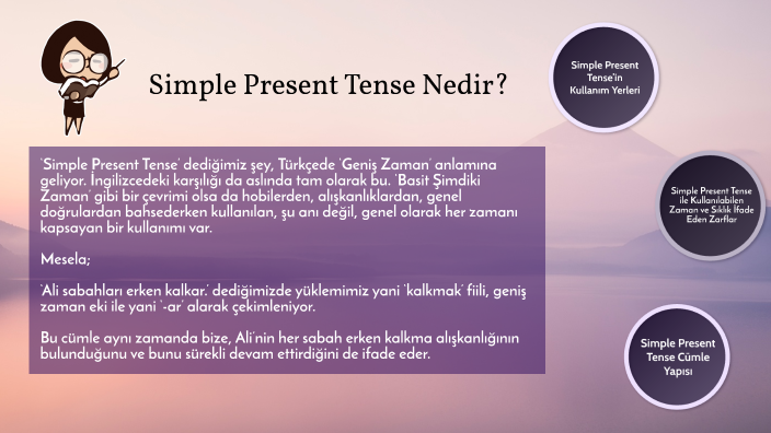 Simple Present Tense 8th Grade By Yaren TOPAL