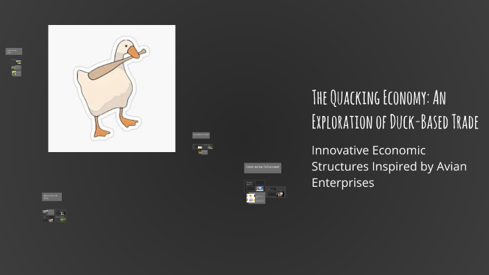 The Quacking Economy: An Exploration of Duck-Based Trade by Matthew ...