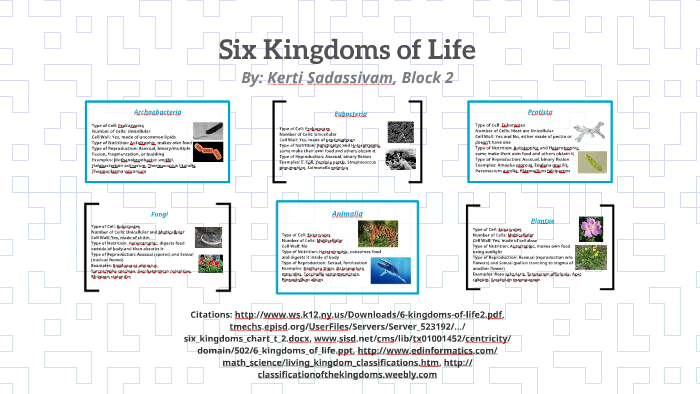 Six Kingdoms Chart